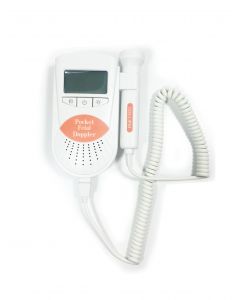 ClinicalGuard Handheld Fetal Doppler with Free Gel-Orange